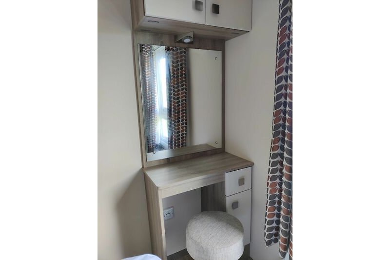 dressing table in the sleeping room