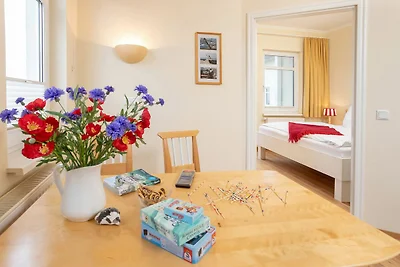 Meeresblick FeWo45: Balkon, Sauna, Schwimmbad