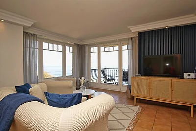 Haus am Meer FeWo01: Balkon,Meerblick, ruhige...