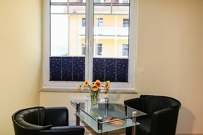 Villa Bergfrieden Süd FeWo3: Balkon