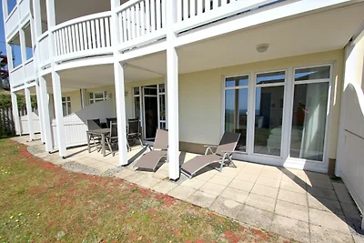 Meeresblick FeWo19: Terrasse, Sauna,...