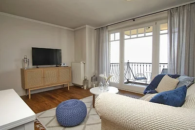 Haus am Meer FeWo06: Balkon,Meerblick, ruhige...