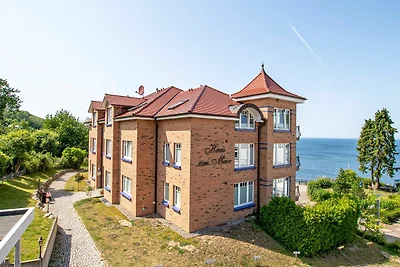 Haus am Meer FeWo08: Balkon,Meerblick, ruhige...