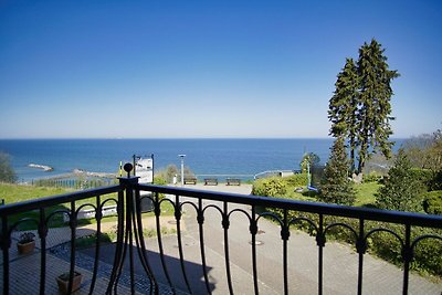 Haus am Meer FeWo04: Balkon,Meerblick, ruhige...