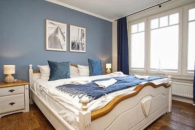 Haus am Meer FeWo02: Balkon,Meerblick, ruhige...