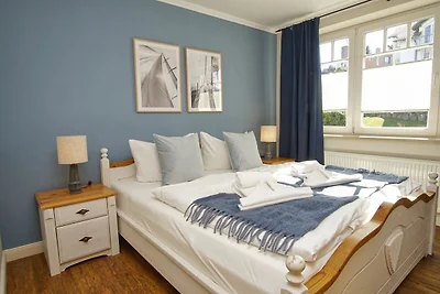 Haus am Meer FeWo08: Balkon,Meerblick, ruhige...