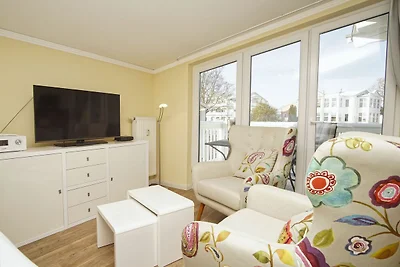 Meeresblick FeWo58: Balkon, Sauna, Schwimmbad