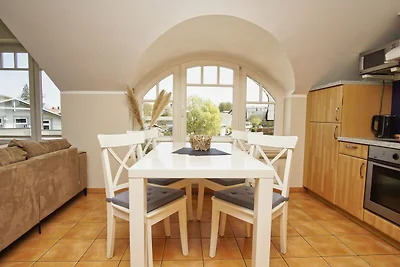 Haus am Meer FeWo12: Balkon,Meerblick, ruhige...
