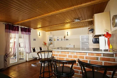 Ferienhaus Strandlatscher FeWo 01: Terrasse,...
