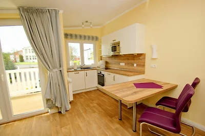 Meeresblick FeWo58: Balkon, Sauna, Schwimmbad