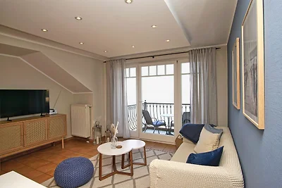 Haus am Meer FeWo10: Balkon,Meerblick, ruhige...