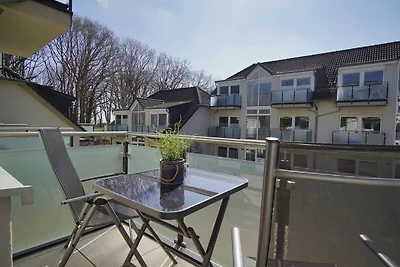 Appartements Eldena FeWo15: strandnah, Balkon