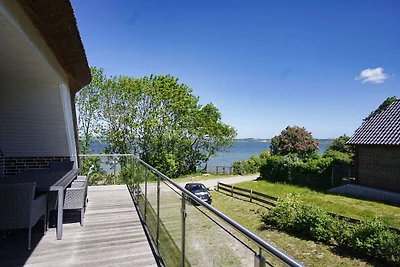 Ferienhaus Rohrweihe Haus: Meerblick, Garten