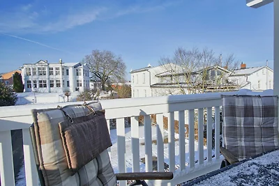 Meeresblick FeWo58: Balkon, Sauna, Schwimmbad