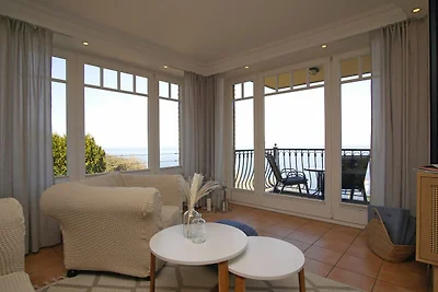 Haus am Meer FeWo01: Balkon,Meerblick, ruhige...
