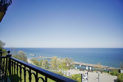 Haus am Meer FeWo07: Balkon,Meerblick, ruhige...