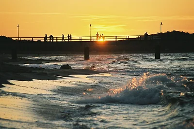 Meeresblick FeWo58: Balkon, Sauna, Schwimmbad