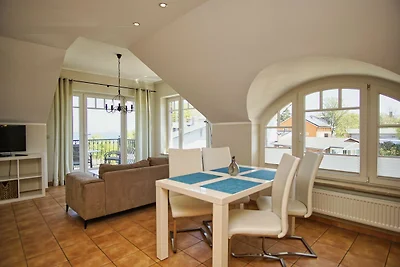 Haus am Meer FeWo12: Balkon,Meerblick, ruhige...