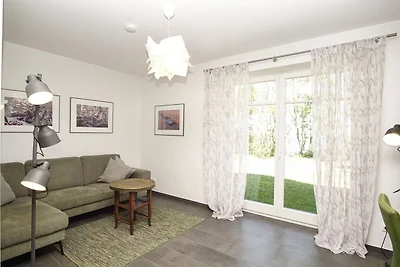 Ferienhaus Rohrweihe Haus: Meerblick, Garten