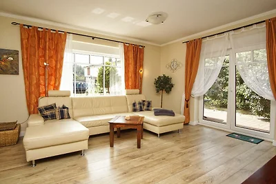 Ferienhaus Weingarten FeWo Bodden: Terrasse