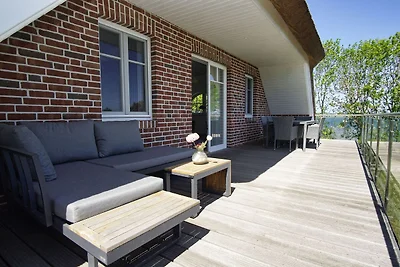 Ferienhaus Rohrweihe Haus: Meerblick, Garten