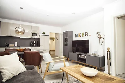 Meeresblick FeWo77: Terrasse, Sauna,...