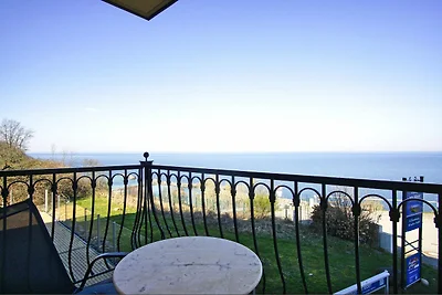 Haus am Meer FeWo02: Balkon,Meerblick, ruhige...