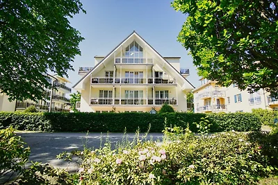 Haus am Kurpark FeWo12: 2Balkone,strandnah