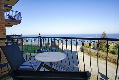 Haus am Meer FeWo04: Balkon,Meerblick, ruhige...