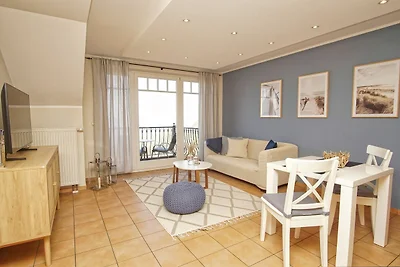 Haus am Meer FeWo10: Balkon,Meerblick, ruhige...