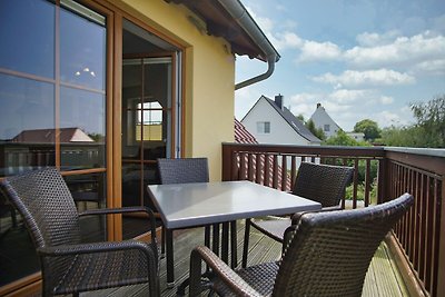 Haus De niege Wech Wohnung 03: Balkon, Bodden...