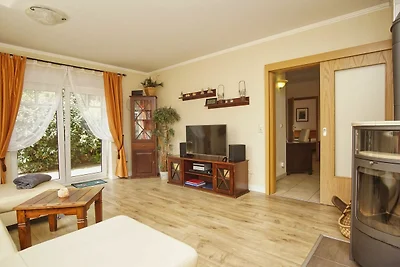 Ferienhaus Weingarten FeWo Bodden: Terrasse