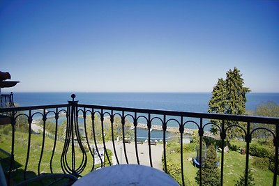 Haus am Meer FeWo12: Balkon,Meerblick, ruhige...