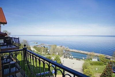 Haus am Meer FeWo12: Balkon,Meerblick, ruhige...