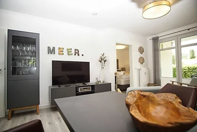 Meeresblick FeWo77: Terrasse, Sauna,...