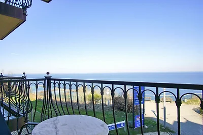 Haus am Meer FeWo03: Balkon,Meerblick, ruhige...