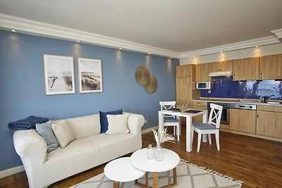 Haus am Meer FeWo02: Balkon,Meerblick, ruhige...
