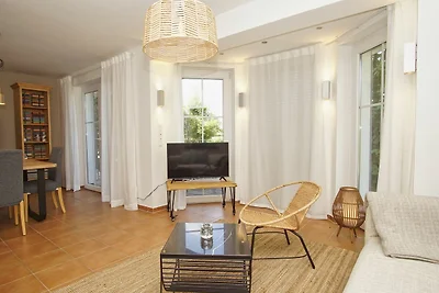 Haus Breeghus FeWo Boddenkoje: Terrasse