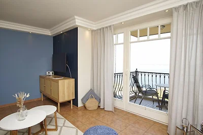 Haus am Meer FeWo08: Balkon,Meerblick, ruhige...