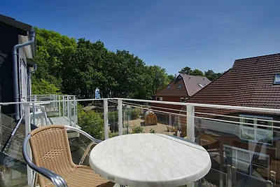 Appartements Eldena FeWo10: strandnah,Balkon