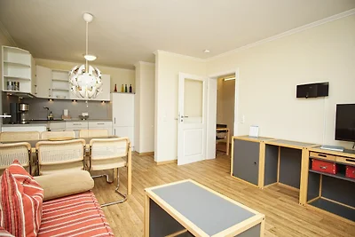 Meeresblick FeWo19: Terrasse, Sauna,...