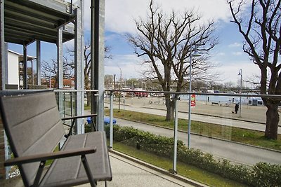 Hafenresidenz FeWo 2-3:  Balkon, Meerblick