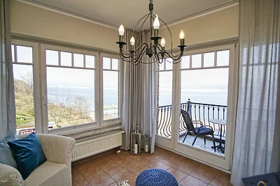 Haus am Meer FeWo09: Balkon,Meerblick, ruhige...