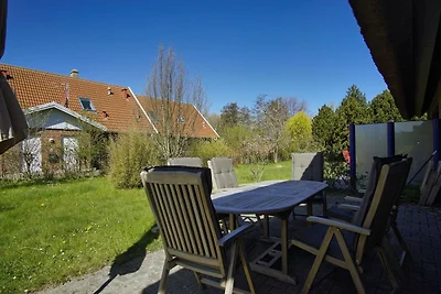 Reethaus Wiek Haus: Terrasse, Garten, Sauna