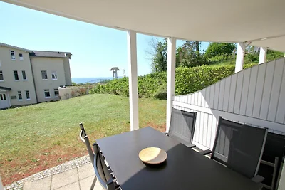 Meeresblick FeWo19: Terrasse, Sauna,...