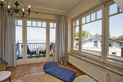Haus am Meer FeWo12: Balkon,Meerblick, ruhige...