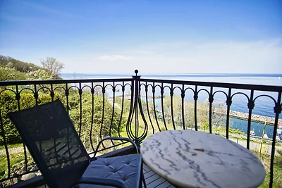 Haus am Meer FeWo05: Balkon,Meerblick, ruhige...