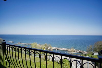 Haus am Meer FeWo06: Balkon,Meerblick, ruhige...