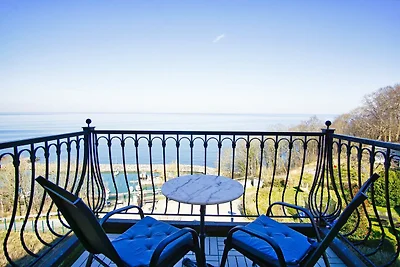 Haus am Meer FeWo10: Balkon,Meerblick, ruhige...
