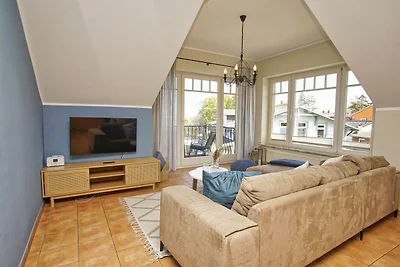 Haus am Meer FeWo12: Balkon,Meerblick, ruhige...